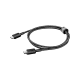 Cable Charger Mobile Anker 322 Type-C To Type-C 3FT A81F5H11 1M Black